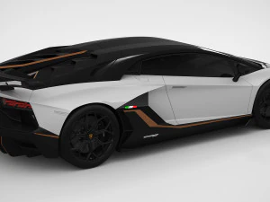 lamborghini aventador svj 63 3D Model