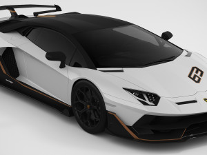 lamborghini aventador svj 63 3D-Modell