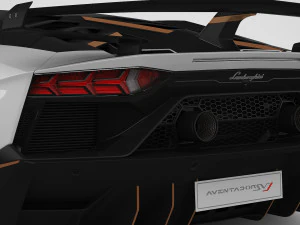 lamborghini aventador svj 63 3D Model
