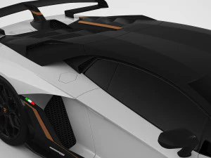 lamborghini aventador svj 63 3D Model
