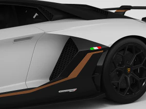 lamborghini aventador svj 63 3D Model