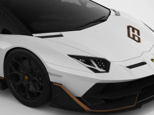 lamborghini aventador svj 63 3D Model