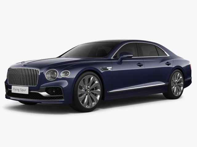 bentley flying spur 2020 Modèle 3D .c4d .max .obj .3ds .fbx .stl .blend 