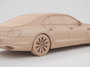 bentley flying spur 2020 Modèle 3D