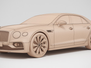 bentley flying spur 2020 Modèle 3D