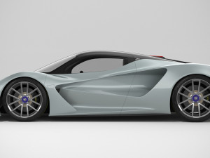 lotus evija 2020 Model 3D