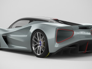 lotus evija 2020 Model 3D