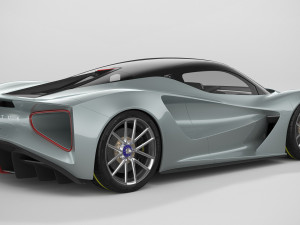 lotus evija 2020 Model 3D