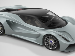 lotus evija 2020 Model 3D
