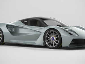 lotus evija 2020 Model 3D