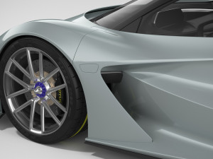 lotus evija 2020 Model 3D