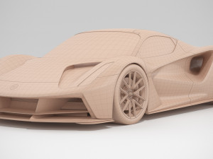 lotus evija 2020 Model 3D