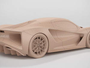 lotus evija 2020 Model 3D