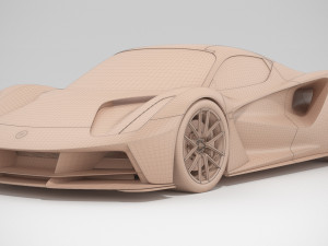 lotus evija 2020 Model 3D