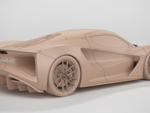 lotus evija 2020 Model 3D