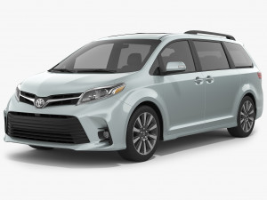 toyota sienna 2020 3D-Modell
