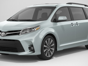 toyota sienna 2020 3D Model
