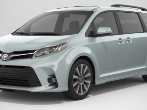 toyota sienna 2020 3D Model