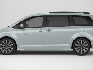 toyota sienna 2020 3D Model