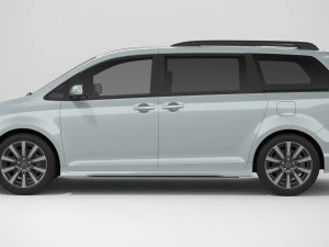 toyota sienna 2020 3D Model