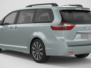 toyota sienna 2020 3D Model