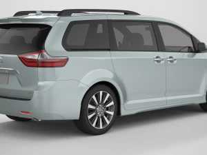 toyota sienna 2020 3D Model