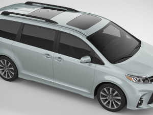 toyota sienna 2020 3D Model