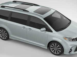 toyota sienna 2020 3D Model