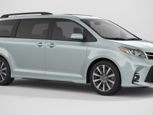 toyota sienna 2020 3D Model