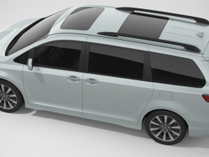toyota sienna 2020 3D Model