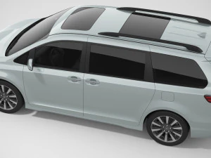 toyota sienna 2020 3D Model