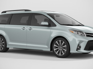 toyota sienna 2020 3D Model