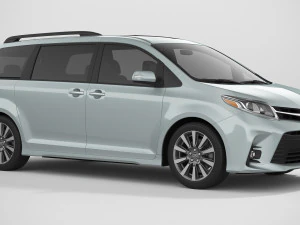 toyota sienna 2020 3D Model
