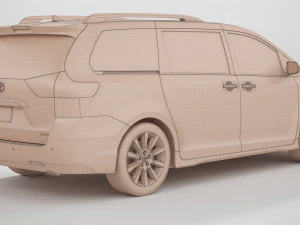 toyota sienna 2020 3D Model