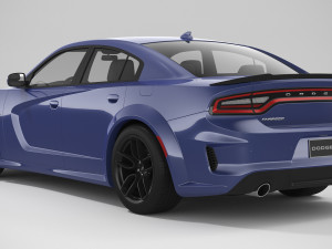 dodge charger scat pack widebody 2021 Model 3D