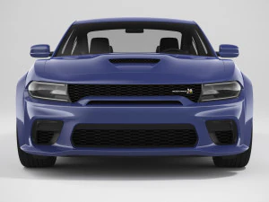 Dodge Charger Scat Pack Widebody 2021 3D Model