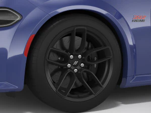 Dodge Charger Scat Pack Widebody 2021 3D Model