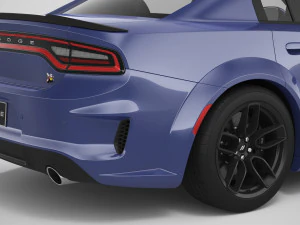 Dodge Charger Scat Pack Widebody 2021 3D Model