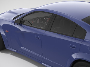 dodge charger scat pack widebody 2021 Model 3D