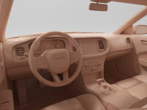 Dodge Charger Scat Pack Widebody 2021 3D Model