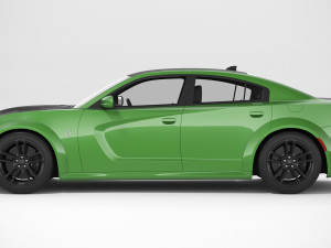 dodge charger hellcat widebody 2021 Model 3D