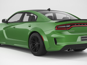 dodge charger hellcat widebody 2021 Model 3D