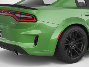 dodge charger hellcat widebody 2021 Model 3D