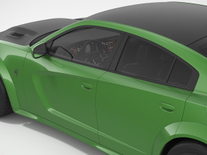 dodge charger hellcat widebody 2021 Model 3D