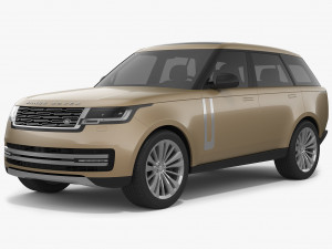 land rover range rover 2022 3D-Modell