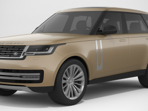 land rover range rover 2022 3D Model