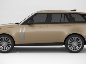land rover range rover 2022 3D Model
