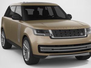 land rover range rover 2022 3D Model