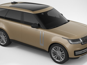land rover range rover 2022 3D Model