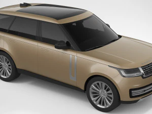 land rover range rover 2022 3D Model
